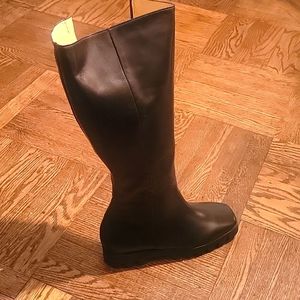 Knee High Leather Boots